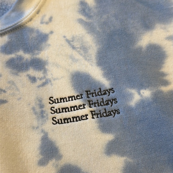 summer fridays tie-dye crewneck - Picture 3 of 4